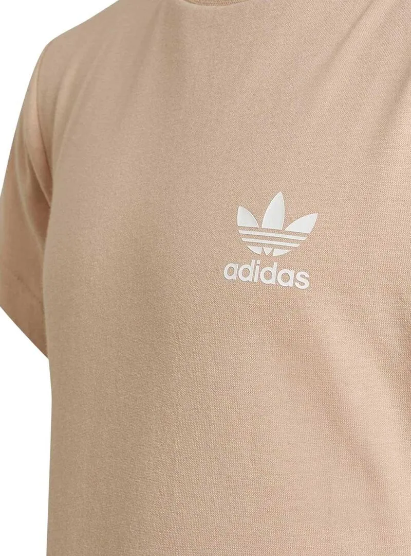 T-Shirt Adidas Basic Adicolor Camel Bambina Y Bambino